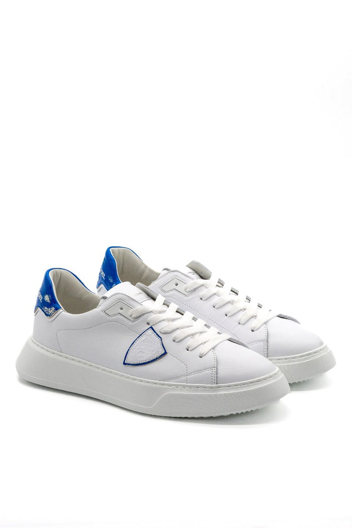 Philippe Model Scarpa Temple Bianco/bluette Uomo-2