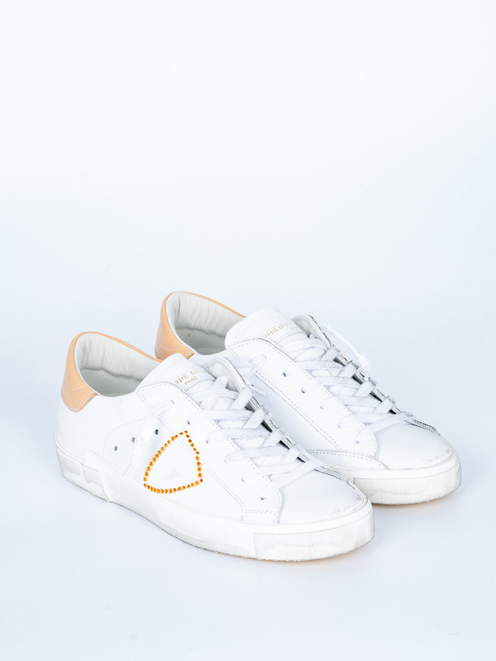 Philippe Model Sneaker Paris X Bianco/beige Donna-2