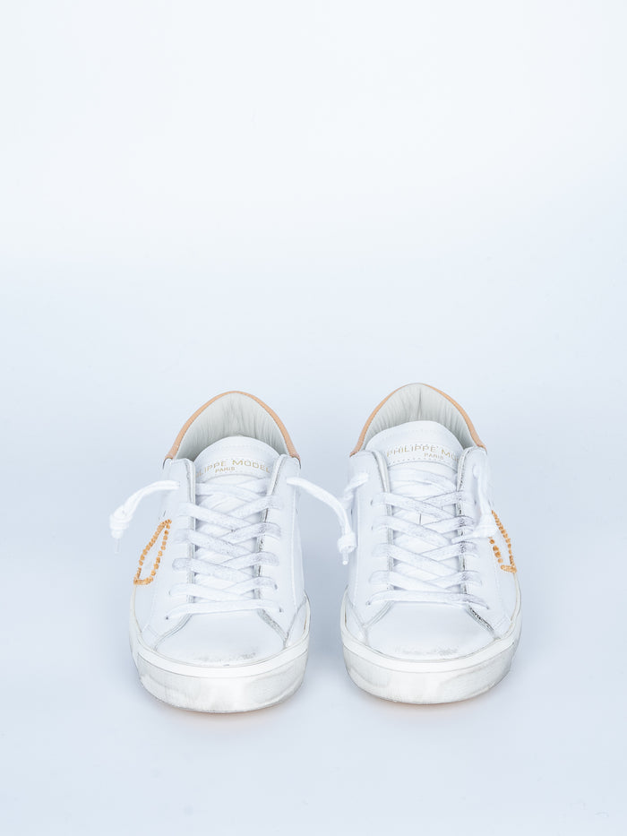 Philippe Model Sneaker Paris X Bianco/beige Donna-3