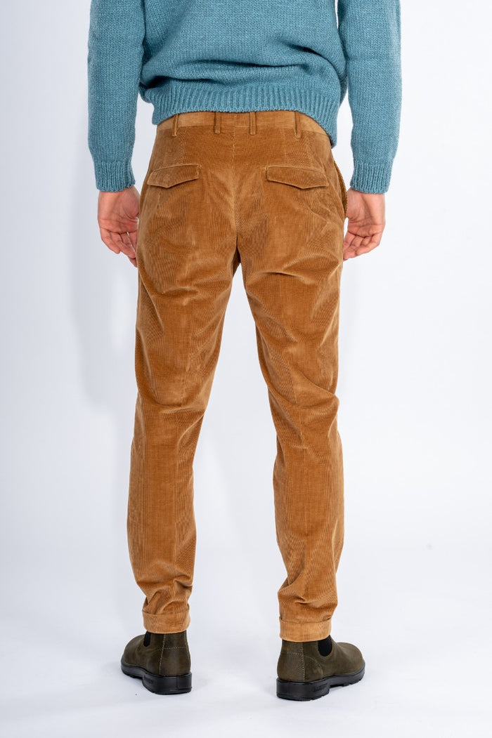 Pt Torino Pantalone Cammello Uomo-3