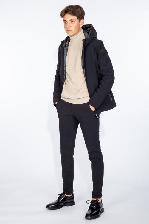 Rrd Pantalone Winter Chino Nero Uomo-2