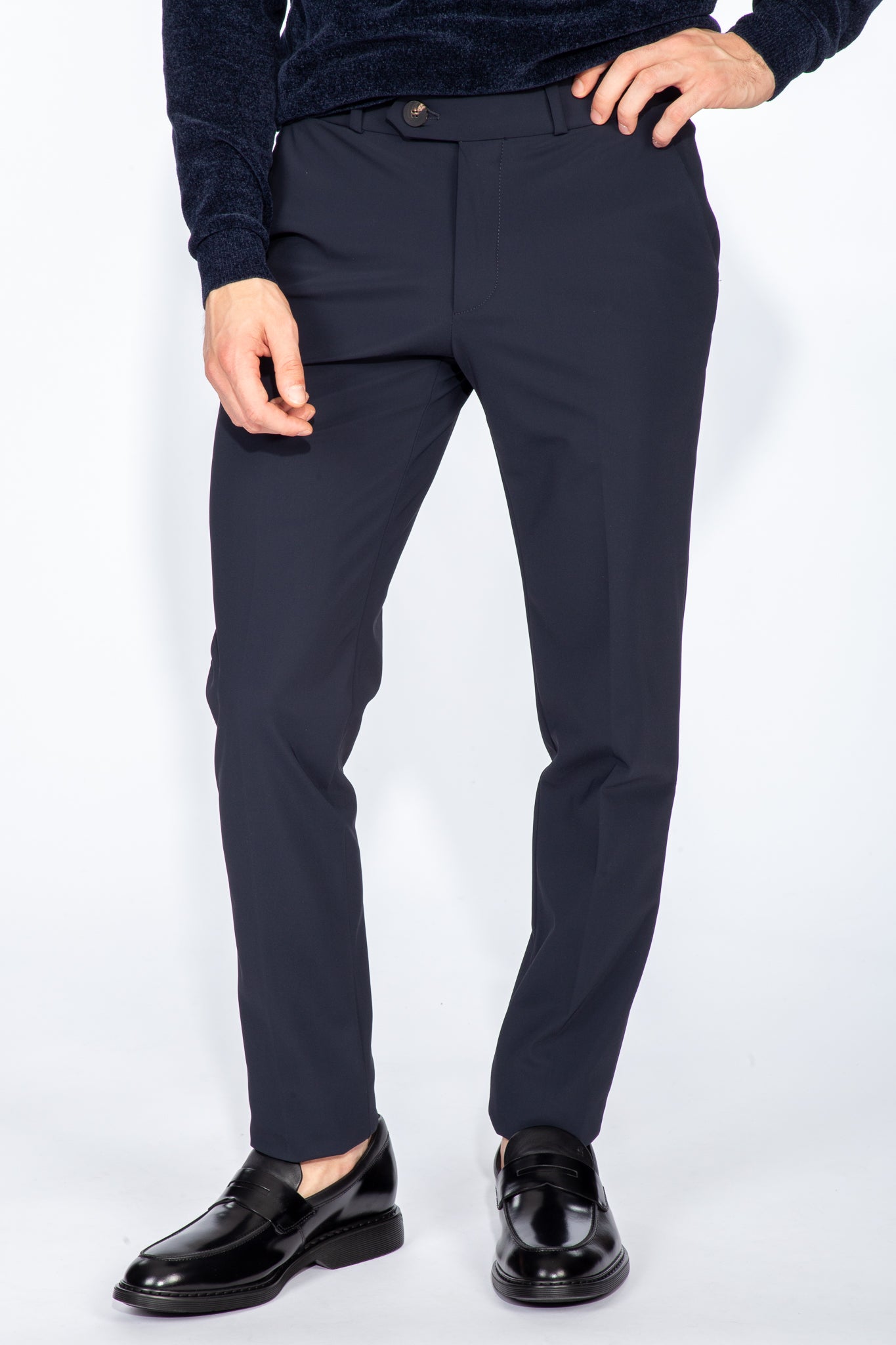 Rrd Pantalone Winter Chino Blu Uomo-1