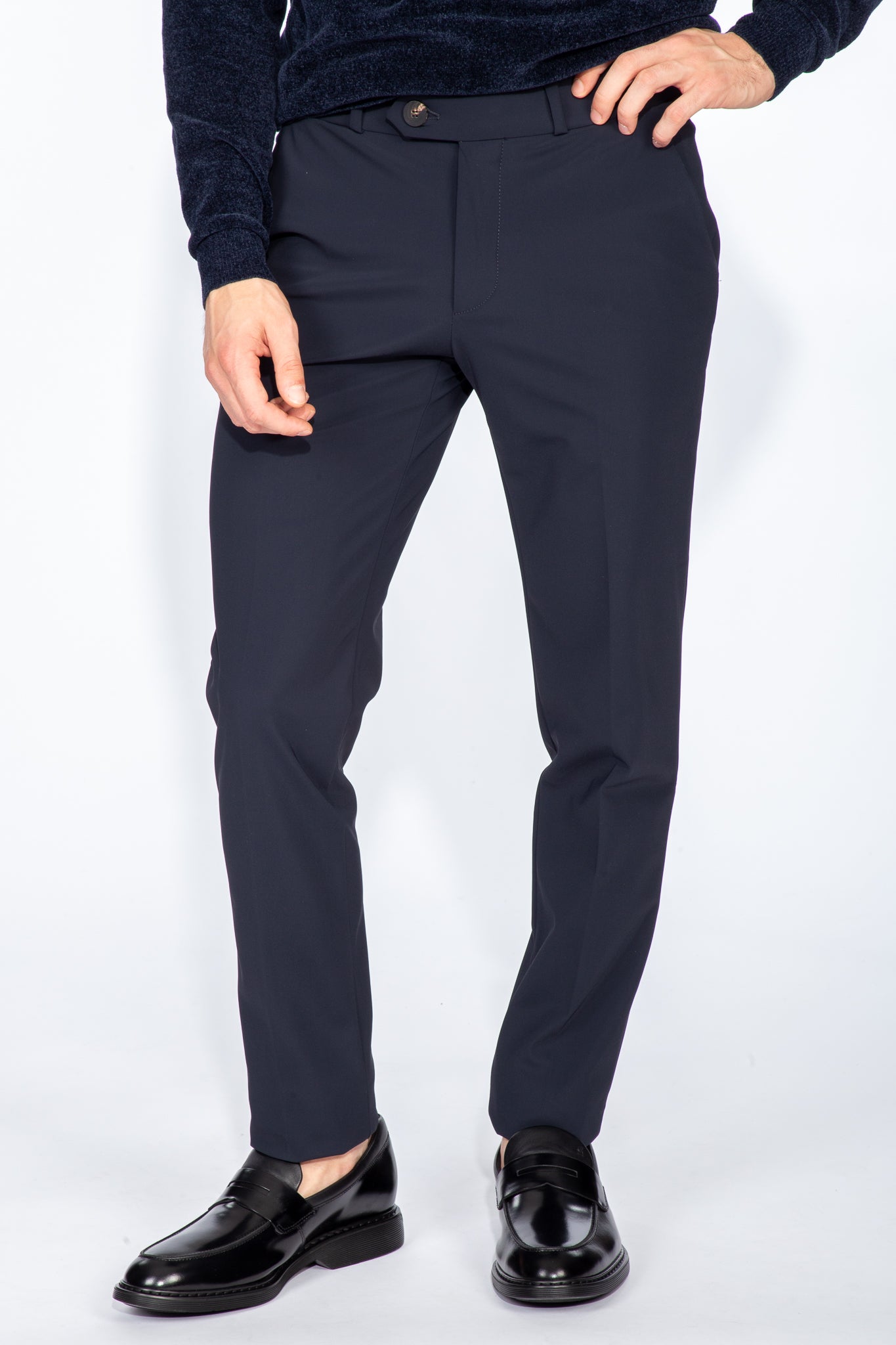 Rrd Pantalone Surflex Winter Chino Blu nero Uomo-4