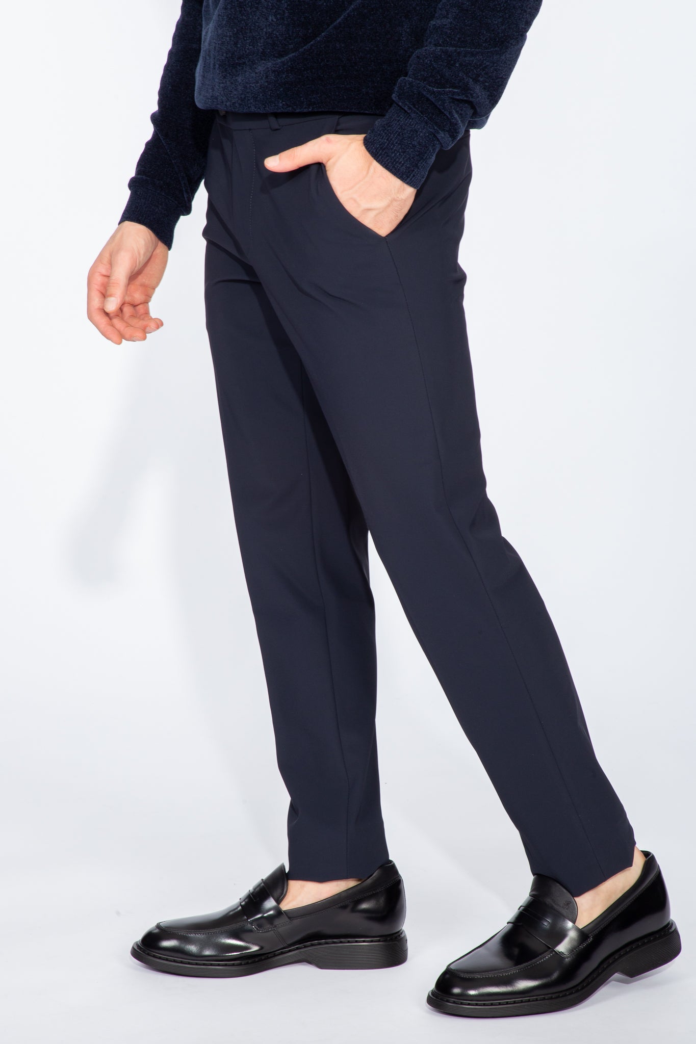 Rrd Pantalone Surflex Winter Chino Blu nero Uomo-3