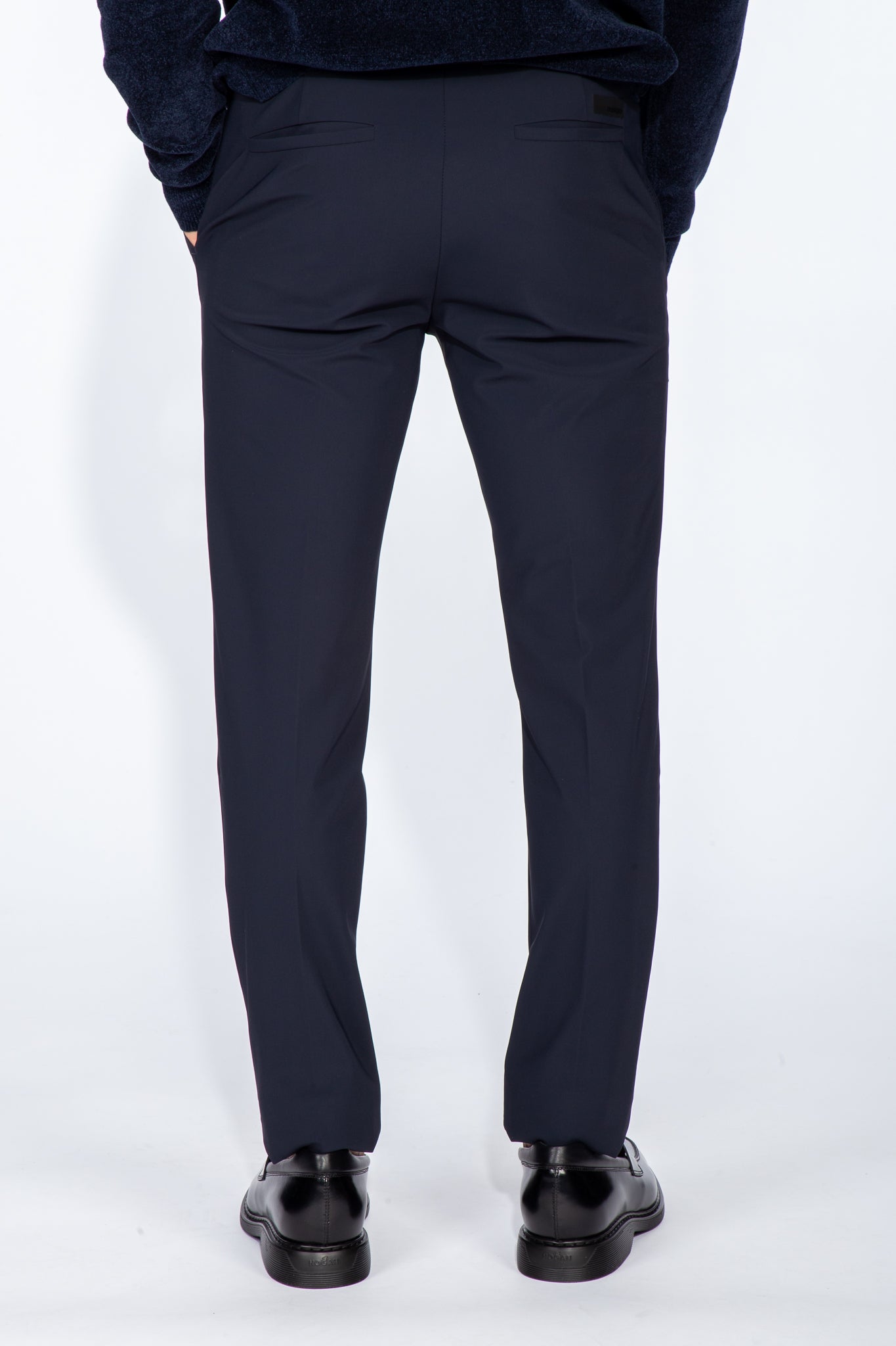 Rrd Pantalone Winter Chino Blu Uomo-4