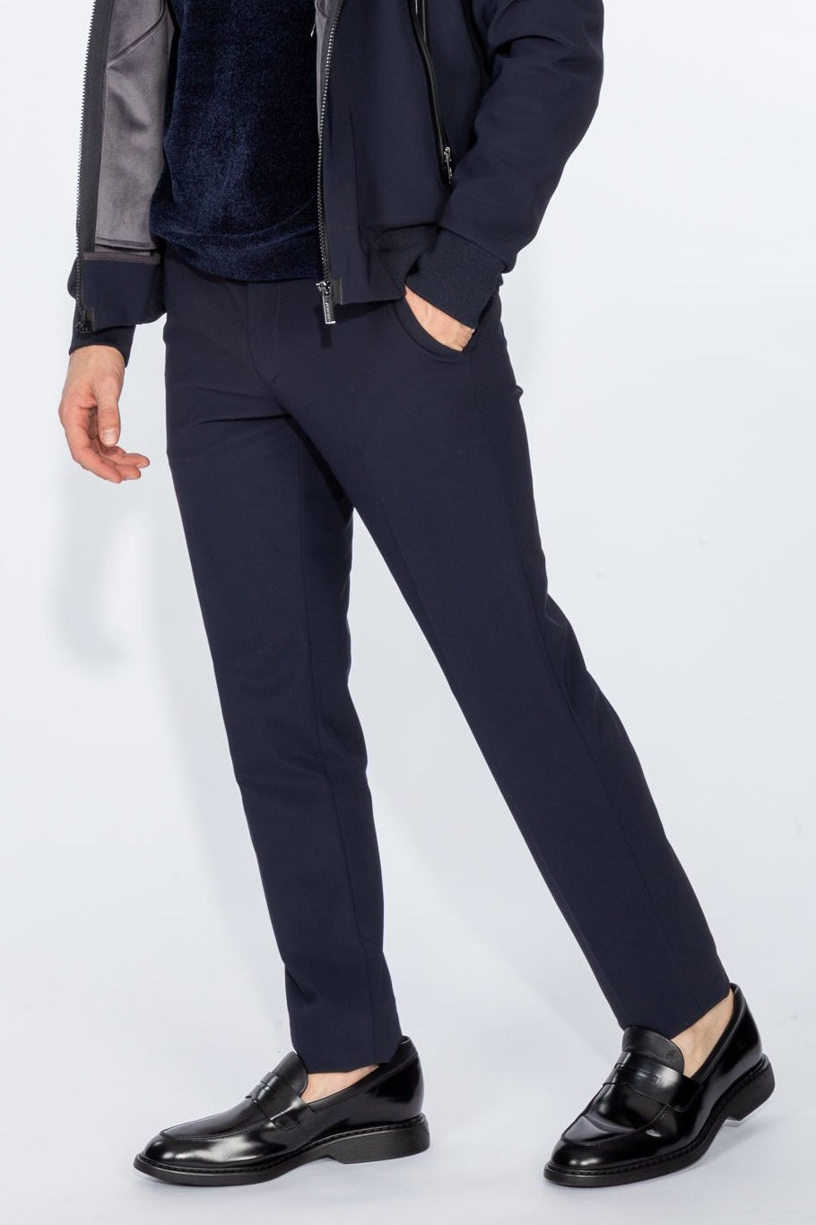 Rrd Pantalone Surflex Winter Chino Blu nero Uomo-1
