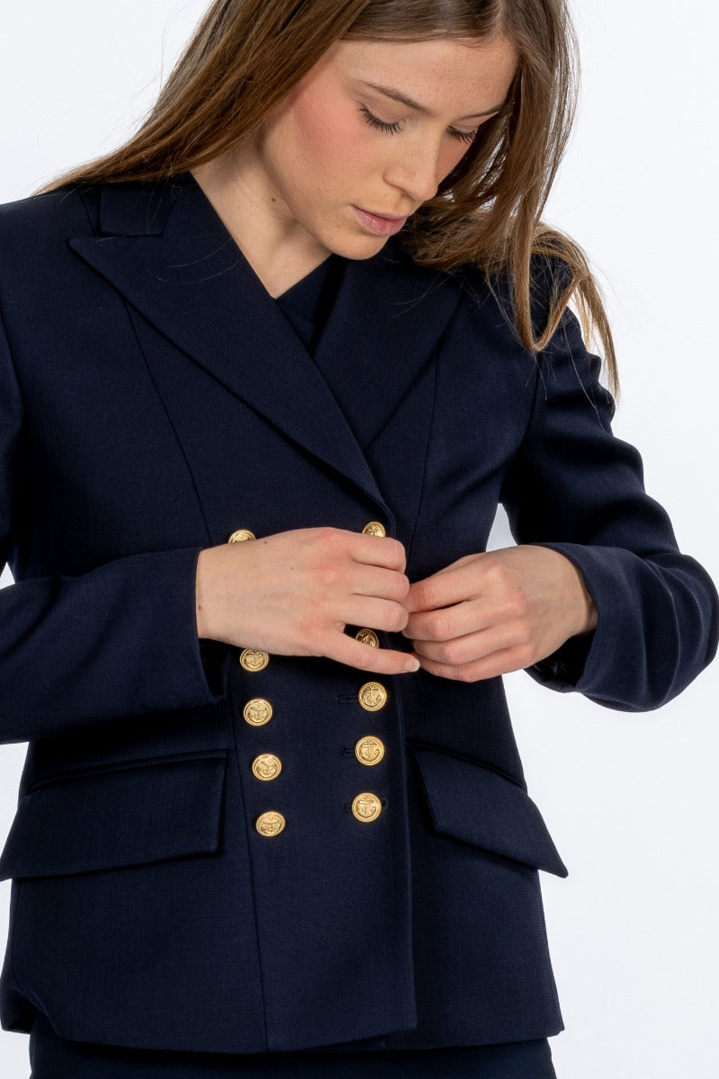 Seafarer Jacket Selune Blue Woman-3