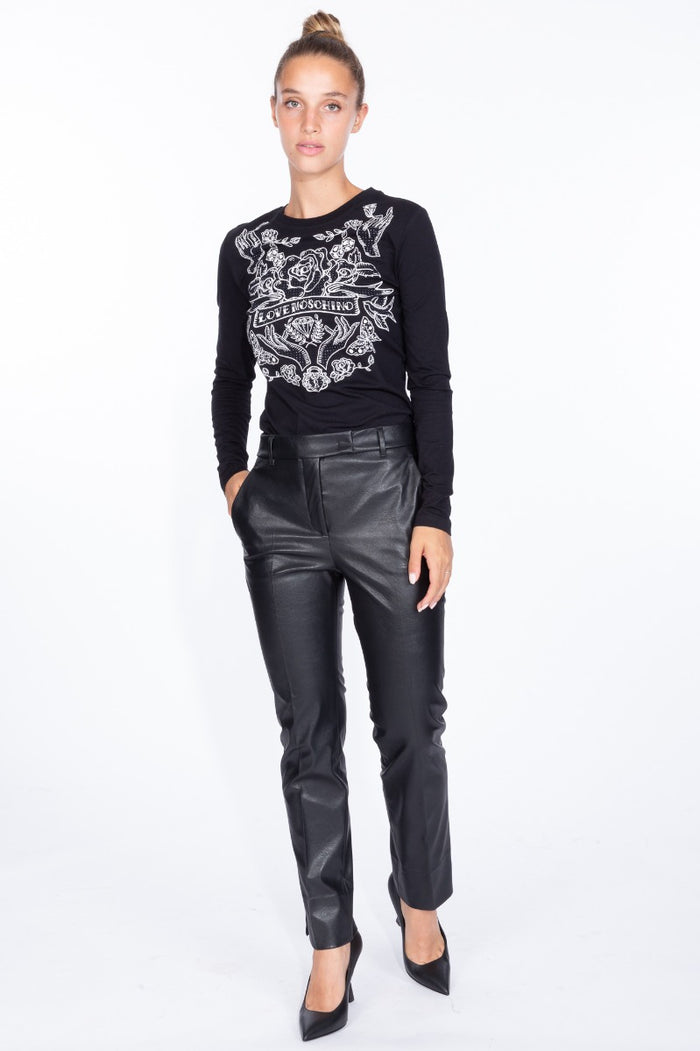 Incotex Pantalone Kimama Nero Donna-2
