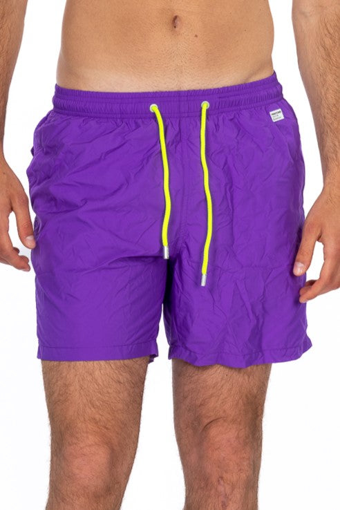Mc2 Saint Barth Costume Mare Pantone Viola Uomo-2