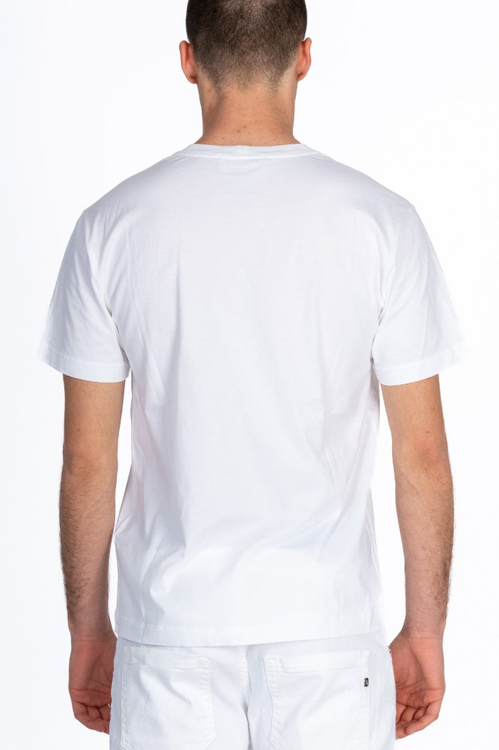 Stone Island T-shirt Bianco Uomo-5