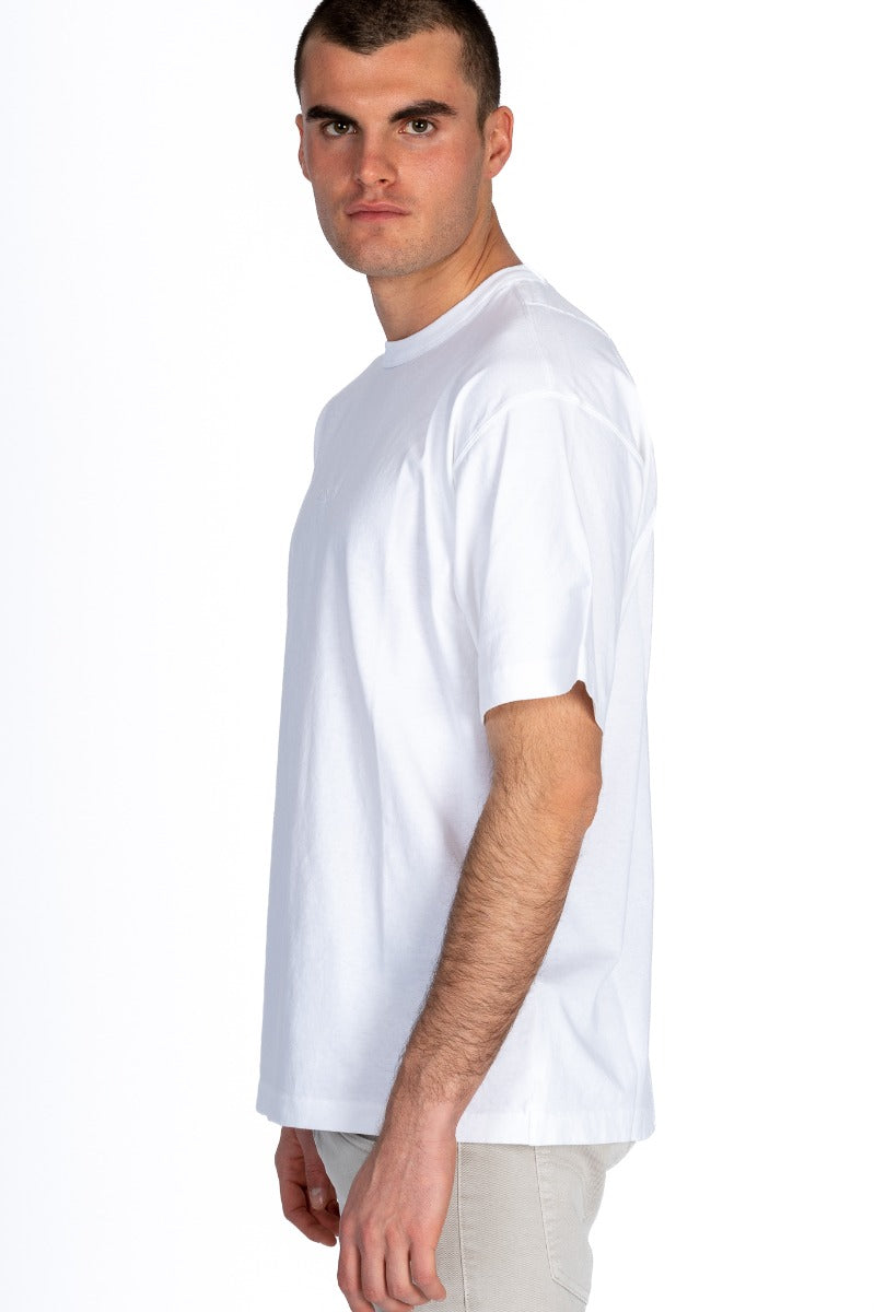 Stone Island T-shirt Bianco Uomo-3