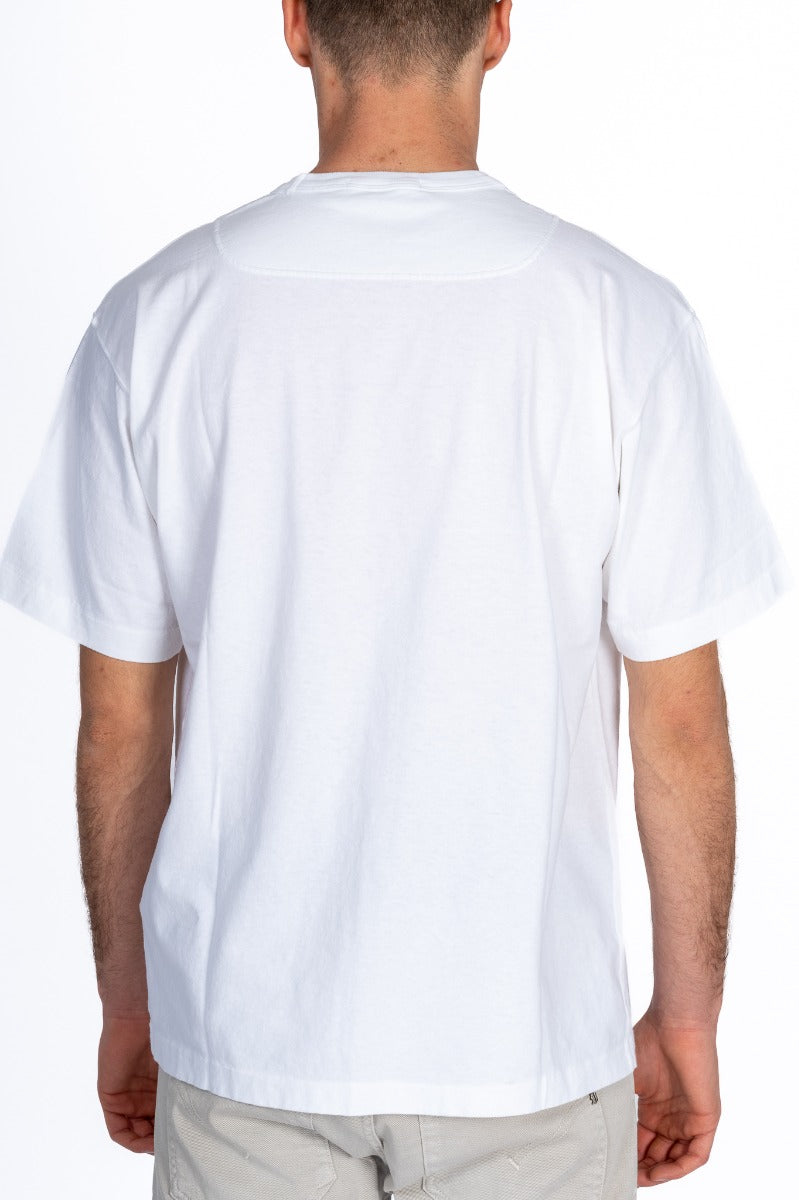 Stone Island T-shirt Bianco Uomo-2