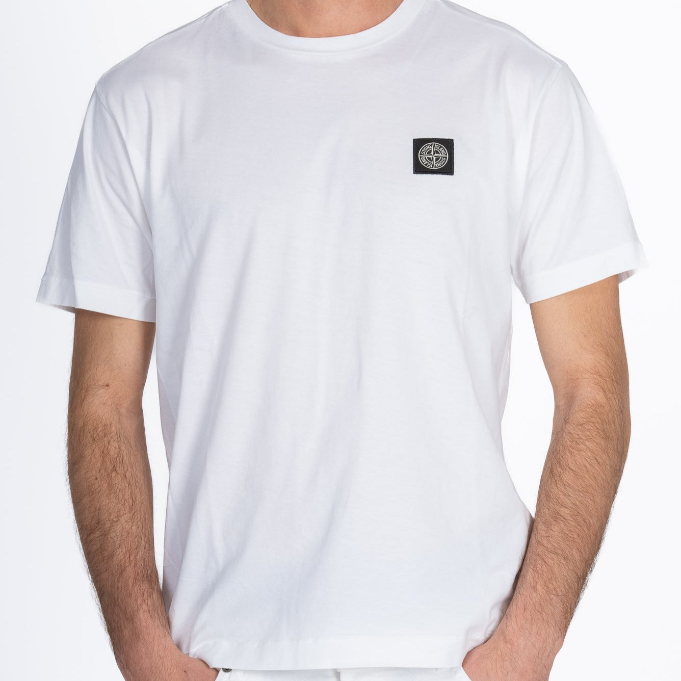 Stone Island T-shirt Bianco Uomo-6