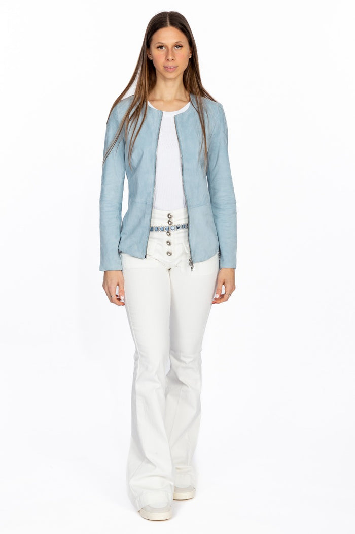 Sword Chanel Zip Azzurro Donna-2