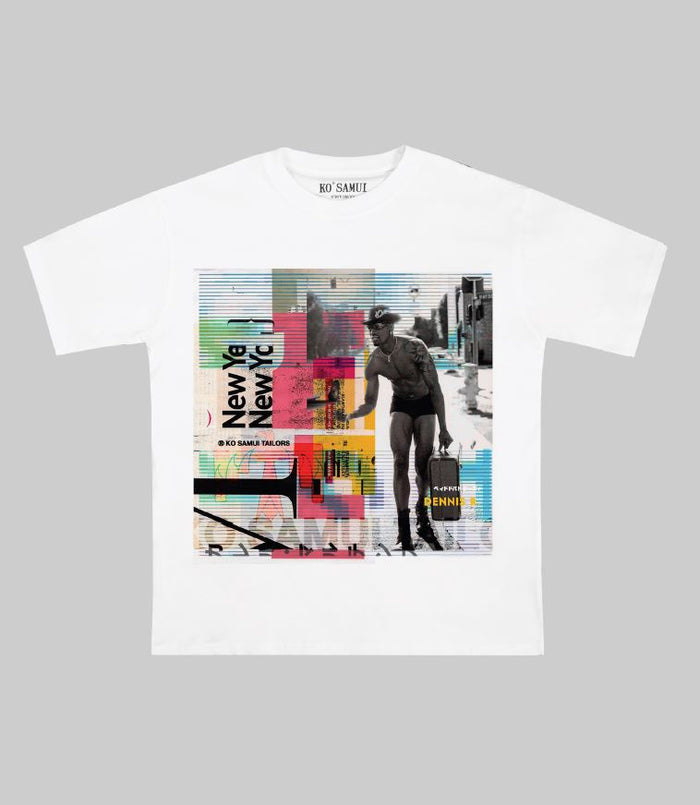 Ko Samui T-shirt Graphic Bianco Uomo