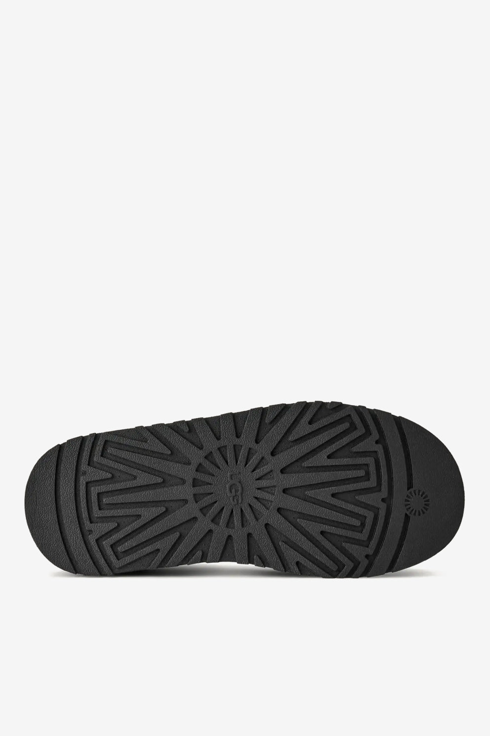 UGG Pantofola Tazz Plateau Donna in pelle scamosciata nera-3