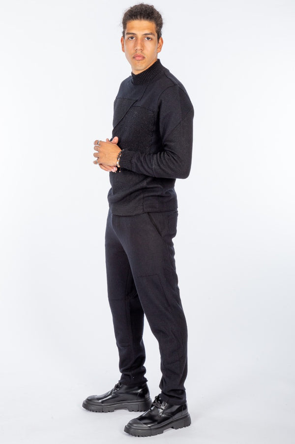Transit Pantalone Nero Uomo-2