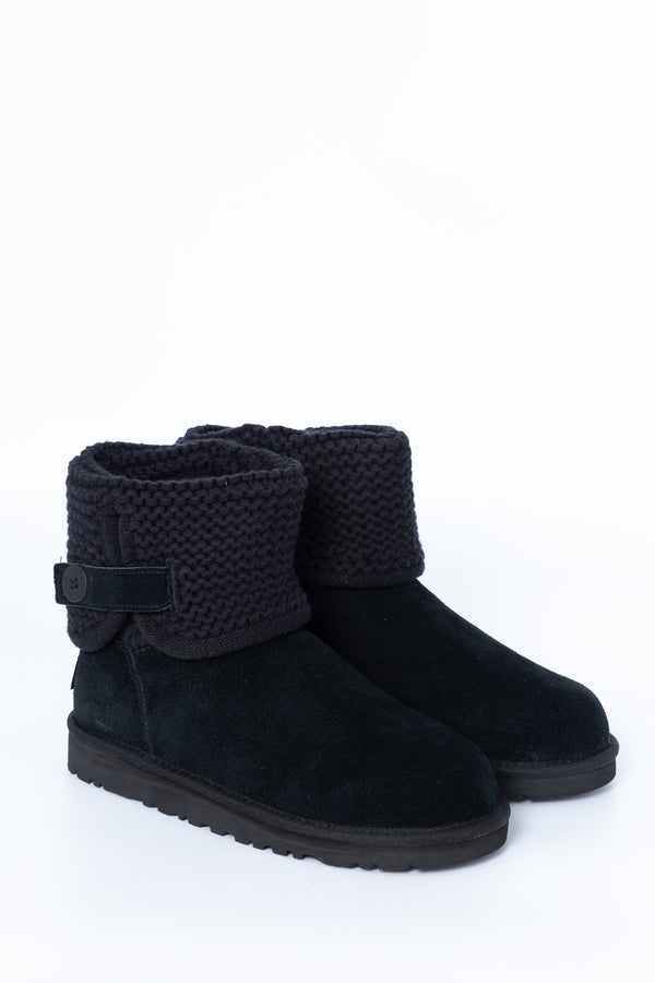 Ugg Boot Kid Nero Unisex-2