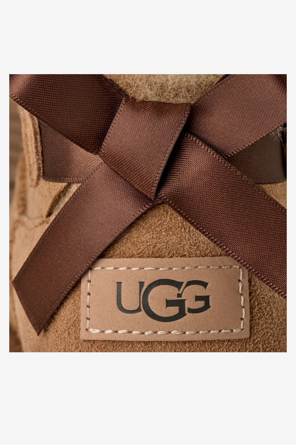 Ugg Stivale Ultra Mini Bailey Bow basso con fiocco da donna-5