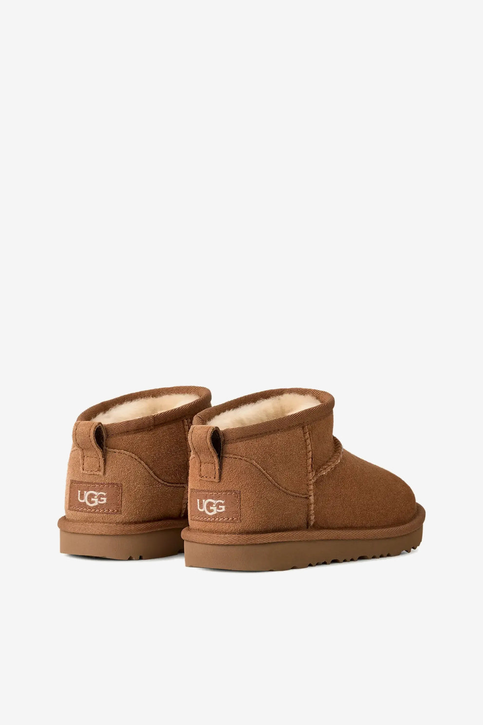 UGG Kids Classic Ultra Mini Castagna Donna stivali-4