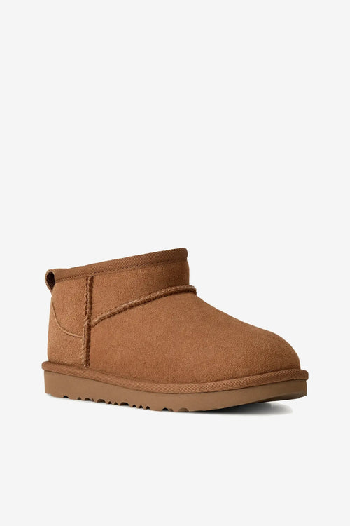 UGG Kids Classic Ultra Mini Castagna Donna stivali-2