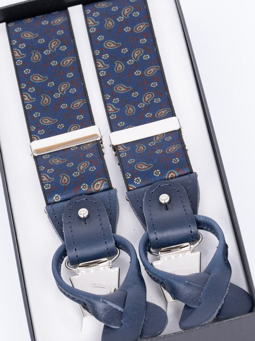 Valdi Men's Blue Suspenders-2