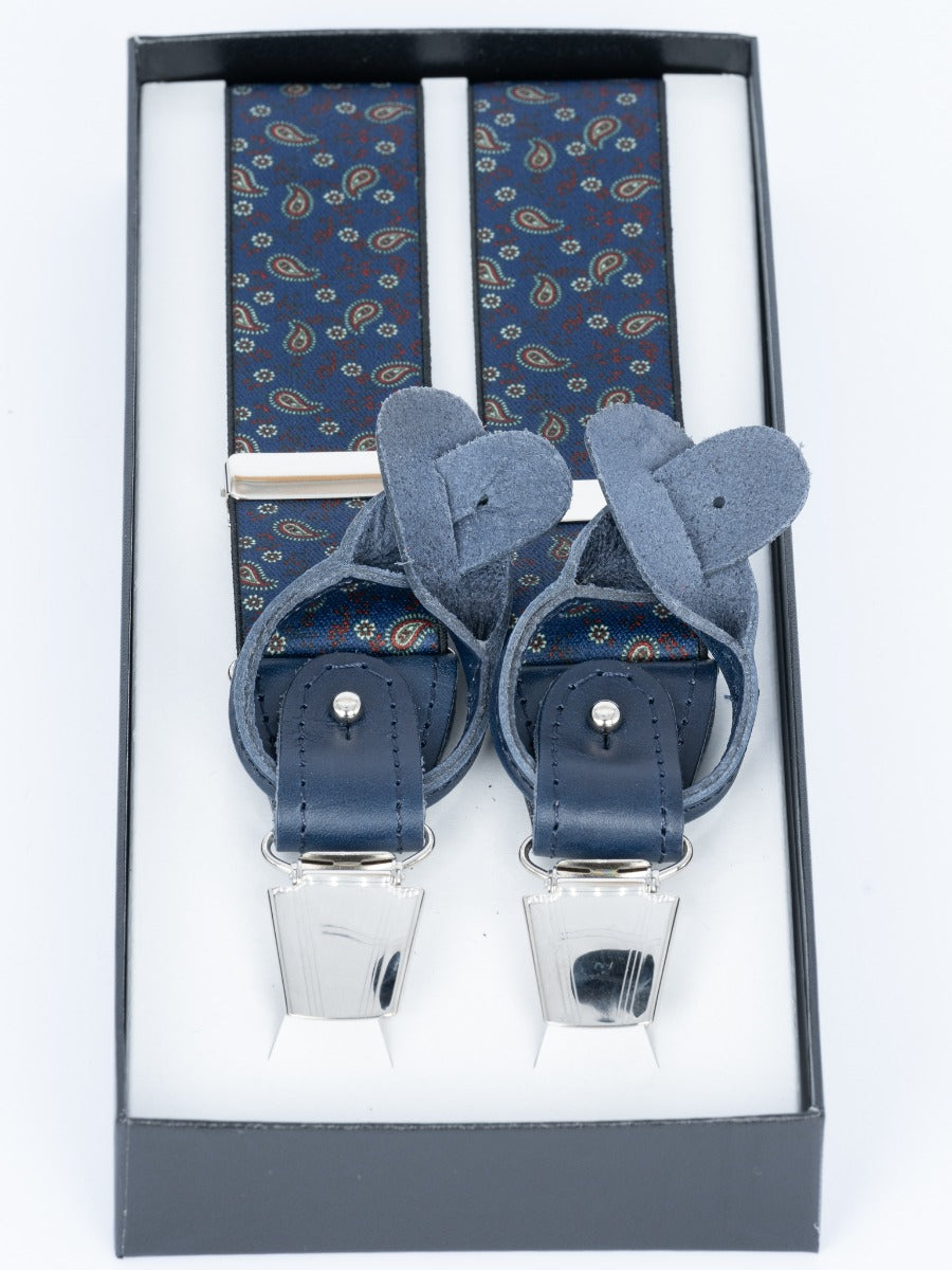 Valdi Men's Blue Suspenders-4