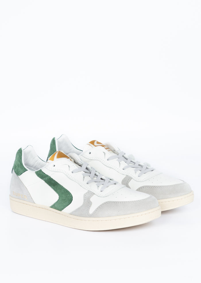 Valsport Scarpa Super Suede Bianco/verde Uomo-3
